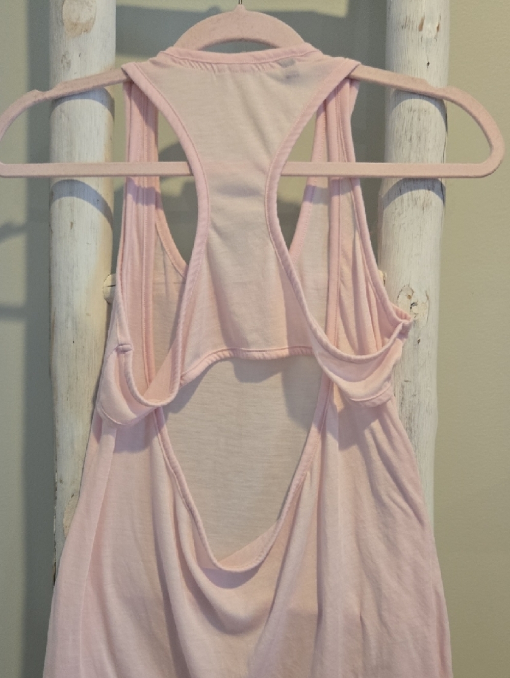 Gymshark Light Pink Gym Racerback Tank Small - Picture 6 of 8